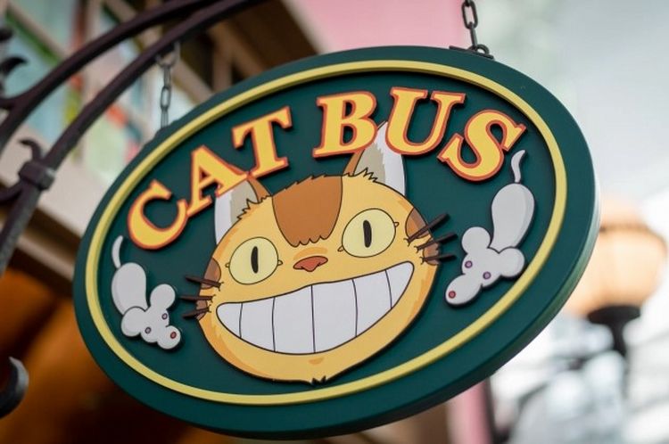 ghibli nekobus insegna